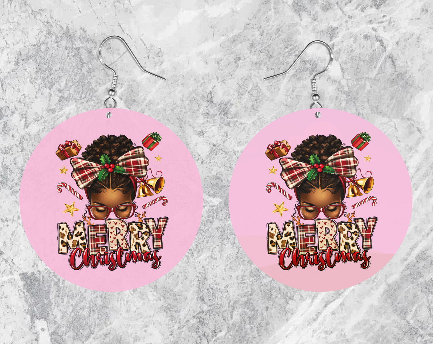 Messy Bun Jumbo Earrings - New