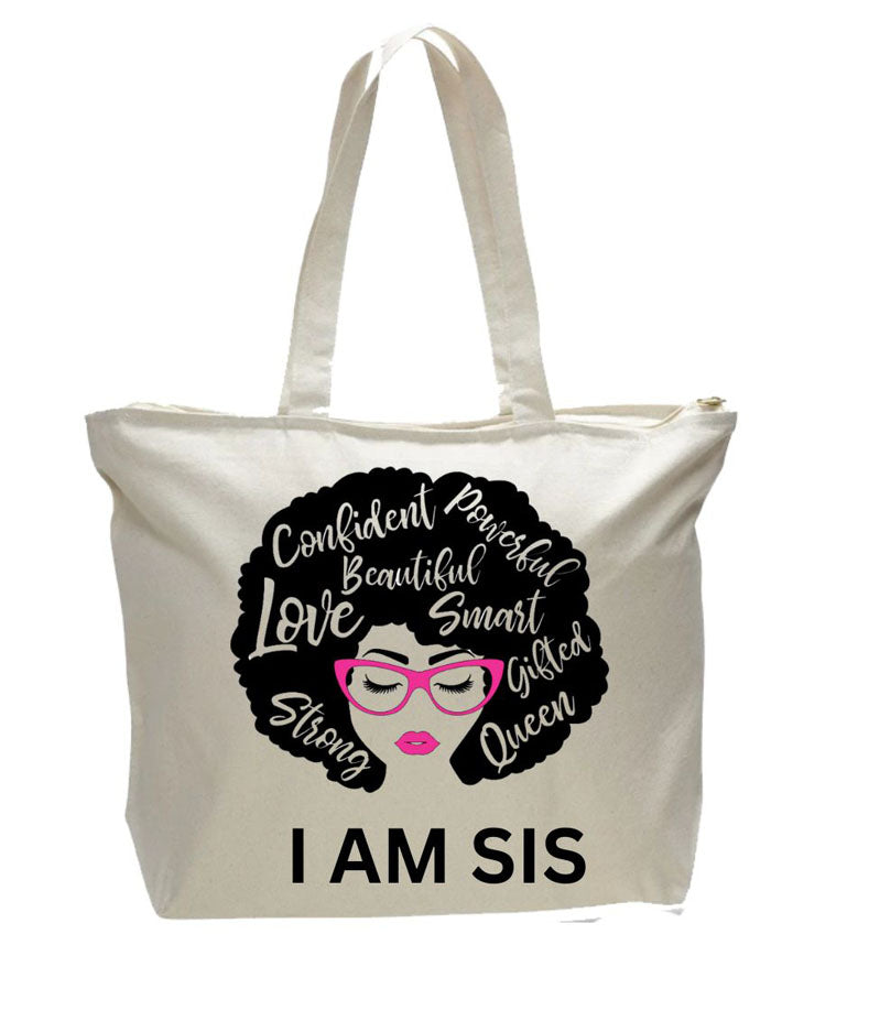 I Am Sis Tote Bag - New