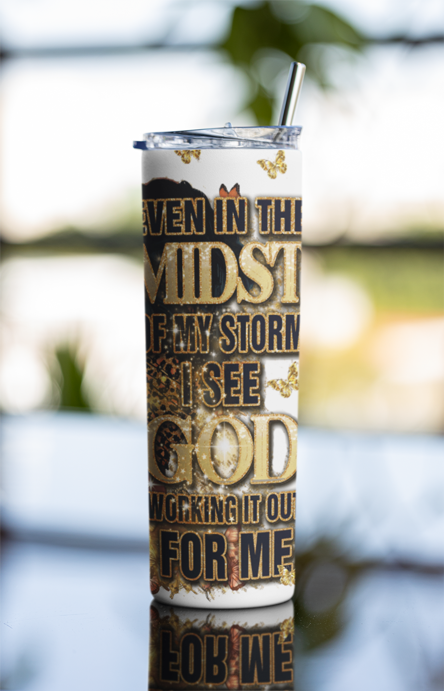 In The Midst of My Storm Tumbler - New