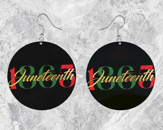 Juneteenth Jumbo Earrings - New
