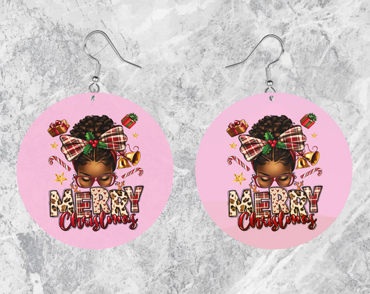 Messy Bun Jumbo Earrings - New