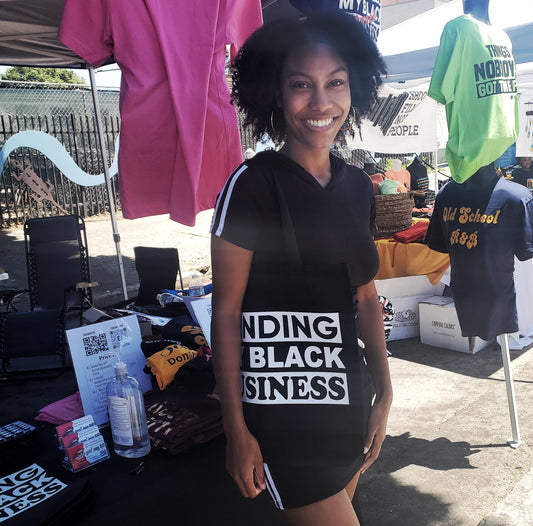 Minding My Black Business Tote - New